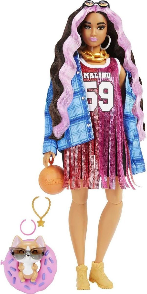 Barbie Extra Doll Basketball Jersey HDJ46 - Colorland Toys