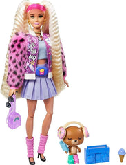 Barbie Extra Doll with Blonde Pigtails GYJ77 - Colorland Toys