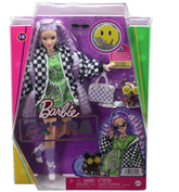Barbie Extra Doll with Racecar Jacket HHN10 - Colorland Toys