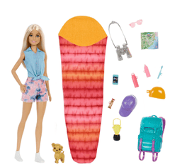 Barbie Family Camping Malibu Doll HDF73 - Colorland Toys