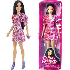 Barbie Fashionista Doll - Color Block Floral Dress FBR37/HBV11 - Colorland Toys