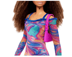Barbie Fashionista Doll - Rainbow Marble Swirl HJT03 - Colorland Toys