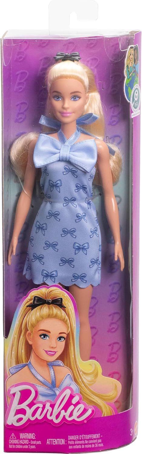 Barbie Fashionistas Doll - Blue Bows HYT93 - Colorland Toys