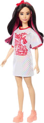 Barbie Fashionistas Doll Red Mesh Dress - Colorland Toys
