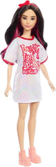 Barbie Fashionistas Doll Red Mesh Dress - Colorland Toys