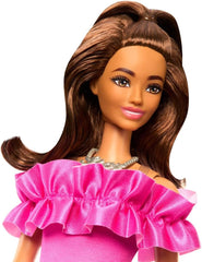 Barbie Fashionistas Doll With Pink Dress - Colorland Toys