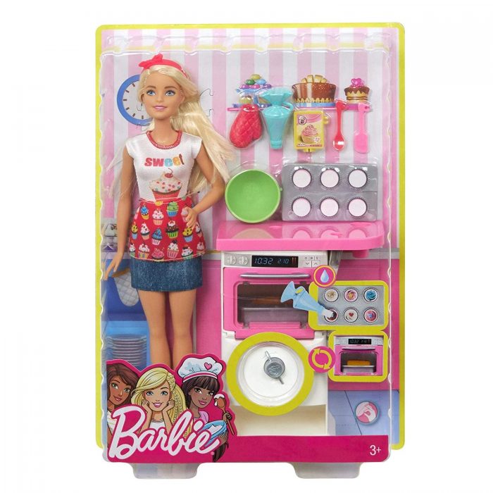 Barbie Bakery Chef Doll and Playset FHP57 - Colorland Toys