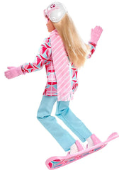 Barbie I Can Be Made to Move Snowboarder Doll HCN32 - Colorland Toys