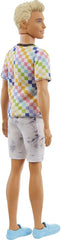 Barbie Ken Fashionistas Doll Checkered Shirt GRB90 - Colorland Toys