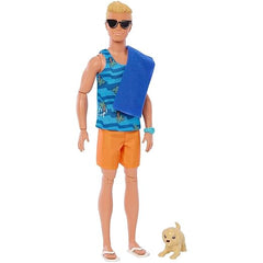 Barbie Ken Surf Doll + Accessories HPT50 - Colorland Toys