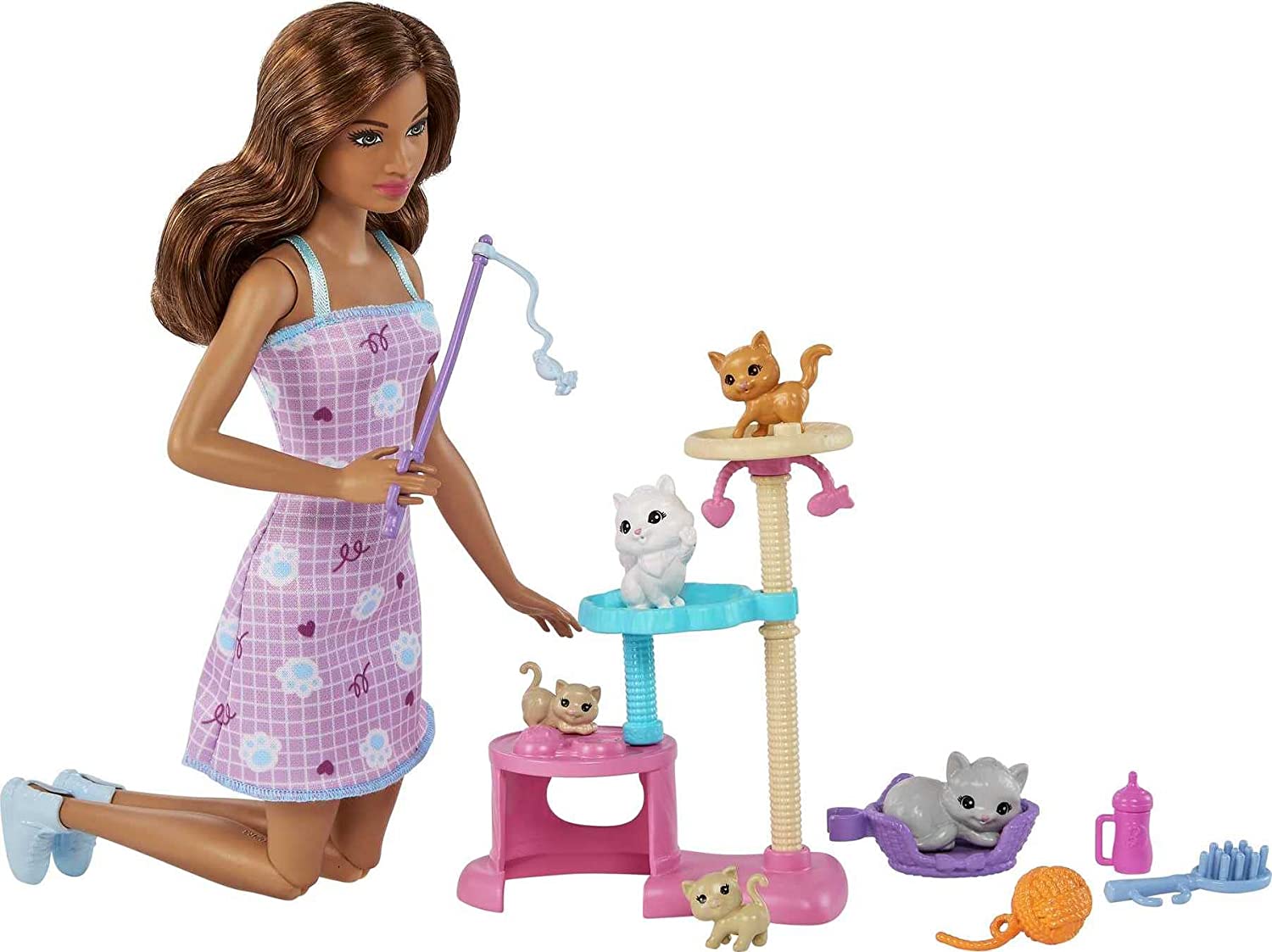 Barbie Kitty Condo Playset HHB70 - Colorland Toys