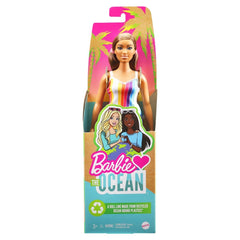 Barbie Loves The Ocean Rainbow Stripe Dress GRB35 - Colorland Toys