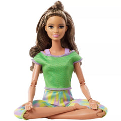 Barbie Made to Move Doll Green Dye Pants GXF05 - Colorland Toys