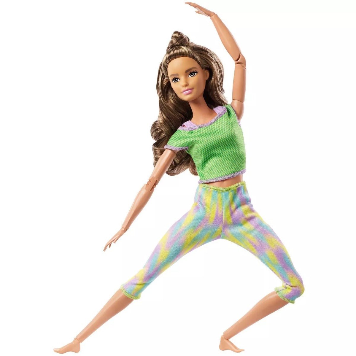Barbie Made to Move Doll Green Dye Pants GXF05 - Colorland Toys