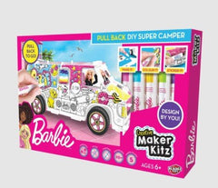 Barbie Maker Kitz Pull - Back DIY Super Camper - Colorland Toys