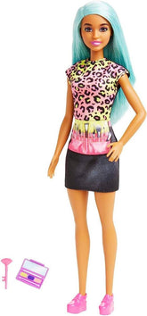 Barbie Makeup Artist Doll with Teal Hair HKT66 - Colorland Toys