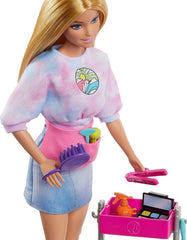 Barbie Malibu Stylist Doll Playset HNK95 - Colorland Toys
