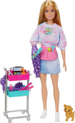 Barbie Malibu Stylist Doll Playset HNK95 - Colorland Toys