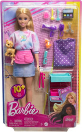 Barbie Malibu Stylist Doll Playset HNK95 - Colorland Toys