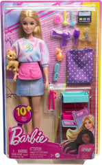 Barbie Malibu Stylist Doll Playset HNK95 - Colorland Toys