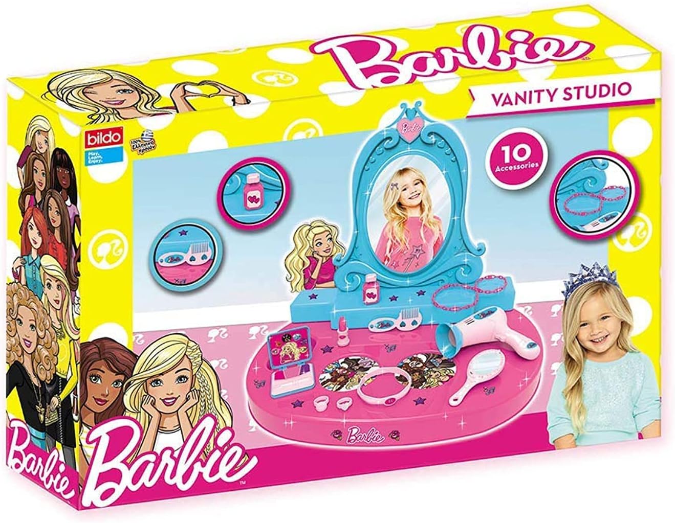Barbie Medium Vanity Playset 2125 - Colorland Toys