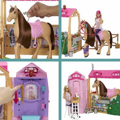Barbie Mysteries The Great Horse Chase Ultimate Stable Playset HXJ44 - Colorland Toys