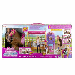 Barbie Mysteries The Great Horse Chase Ultimate Stable Playset HXJ44 - Colorland Toys