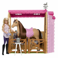 Barbie Mysteries The Great Horse Chase Ultimate Stable Playset HXJ44 - Colorland Toys