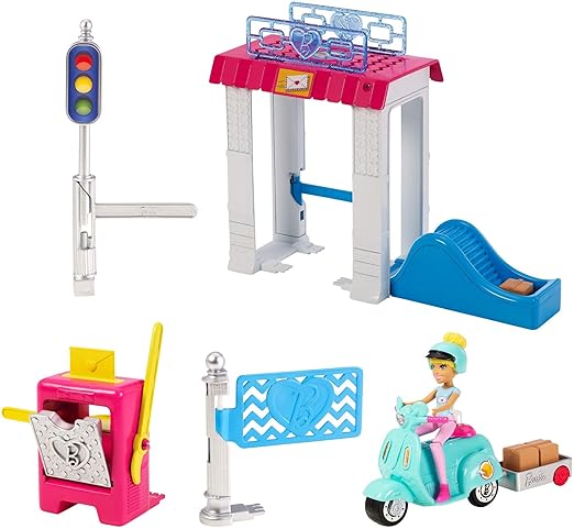 Barbie On The Go Post Office FHV85 - Colorland Toys