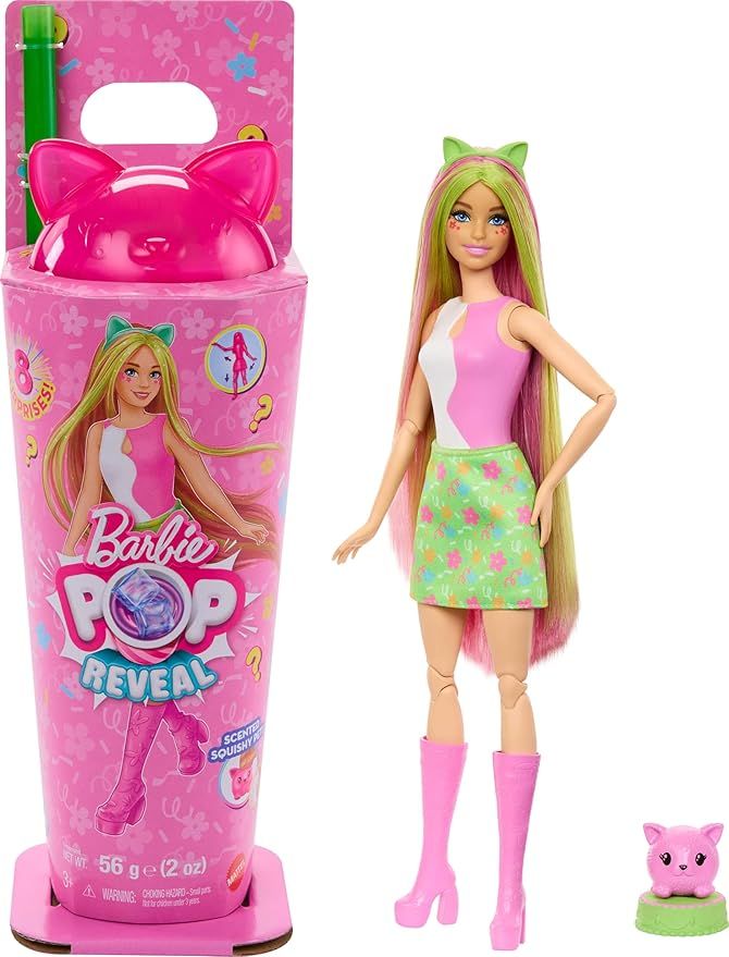 Barbie Pop! Reveal Animal Party Series - Cat - Colorland Toys