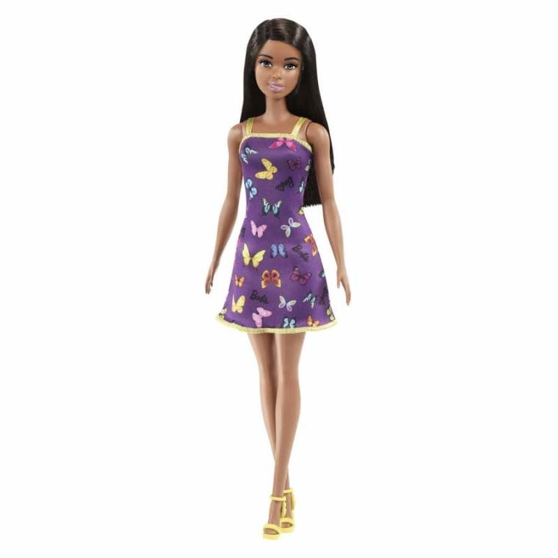 Barbie Purple Butterfly Print Doll HBV07/DTF41 - Colorland Toys