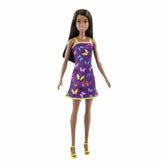 Barbie Purple Butterfly Print Doll HBV07/DTF41 - Colorland Toys