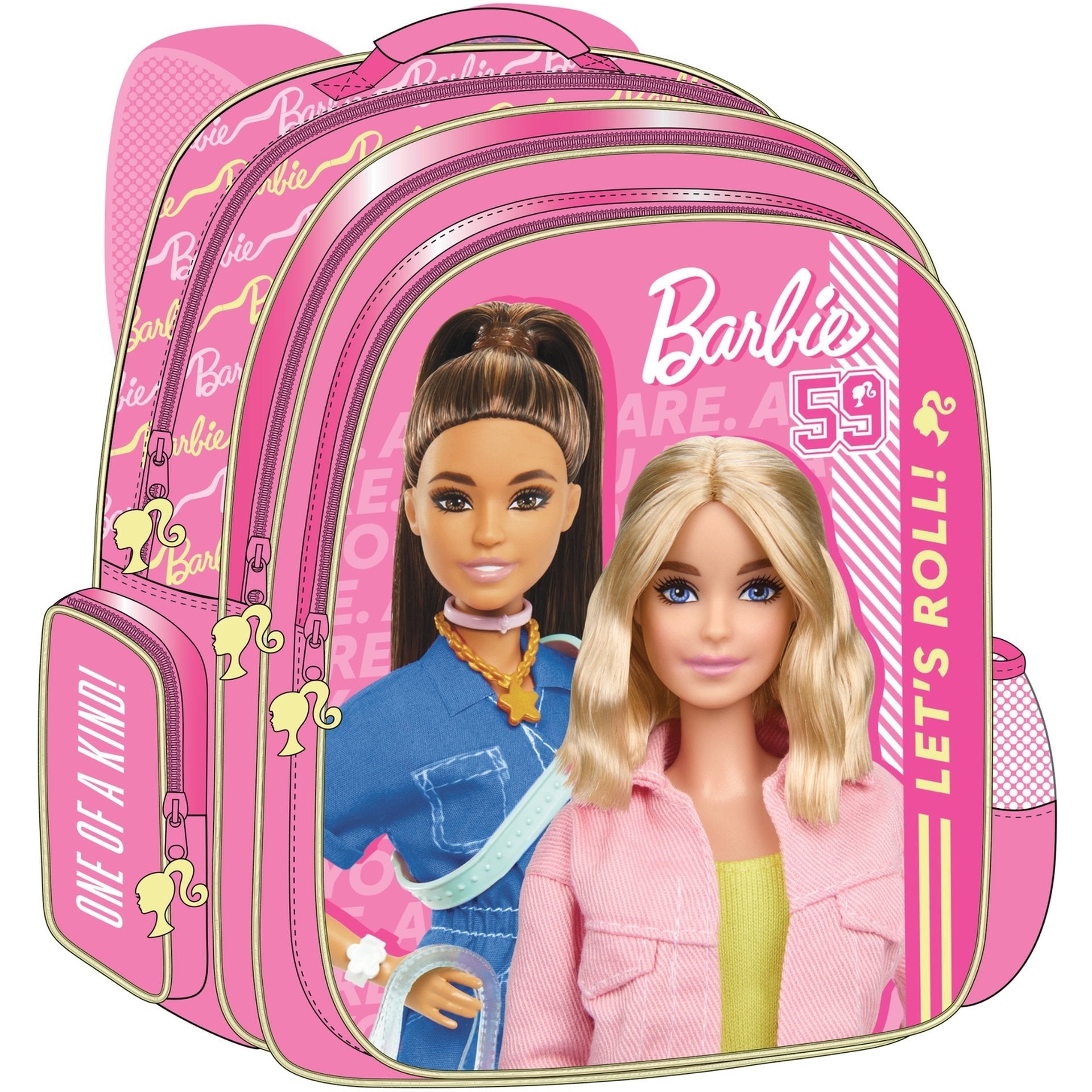 Barbie School Backpack 18 Inch FKST32041 - Colorland Toys