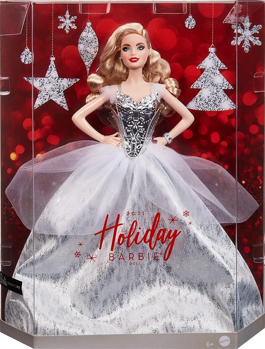 Barbie Signature 2021 Holiday Collector Doll GXL18 - Colorland Toys