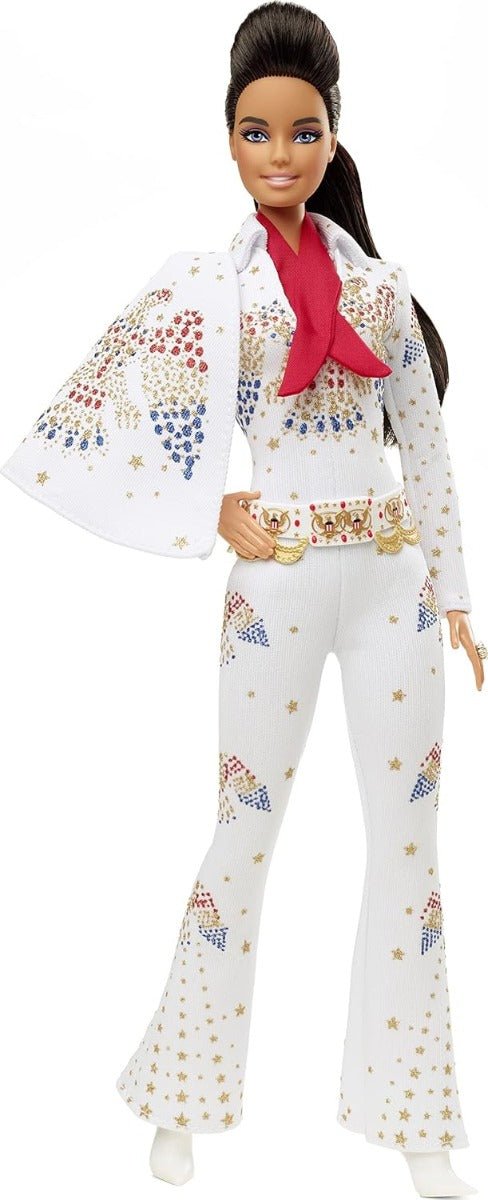Barbie Signature Elvis Presley Barbie Doll GTJ95 - Colorland Toys