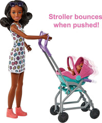 Barbie Skipper Babysitters Inc. Playset - Curly Brunette Hair FHY97/HHB68 - Colorland Toys