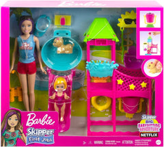 Barbie Skipper First Jobs Waterpark Playset with Doll HKD80 - Colorland Toys