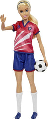 Barbie Soccer Doll HCN17 - Colorland Toys