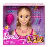 Barbie Styling Head and Accessories Blonde Hair HMD88 - Colorland Toys