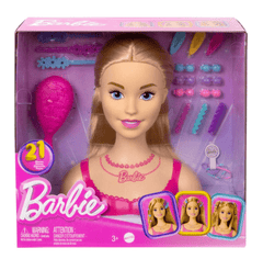 Barbie Styling Head and Accessories Blonde Hair HMD88 - Colorland Toys