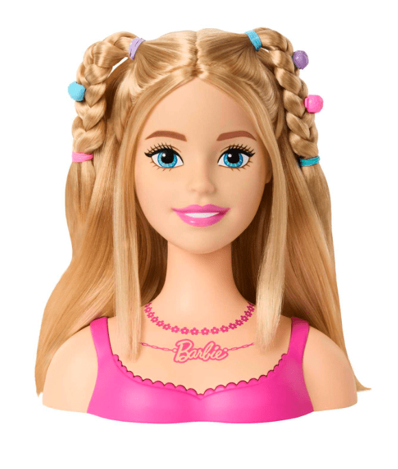 Barbie Styling Head and Accessories Blonde Hair HMD88 - Colorland Toys