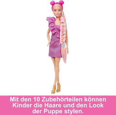 Barbie Totally Hair Doll Pink HKT96 - Colorland Toys