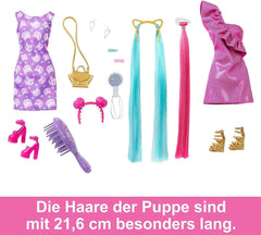 Barbie Totally Hair Doll Pink HKT96 - Colorland Toys