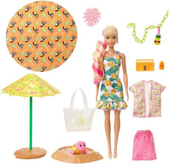 Barbie Ultimate Color Reveal Foam Doll - Pineapple Scent GTR91 - Colorland Toys