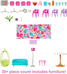 Barbie Vacation House Playset HCD50 - Colorland Toys