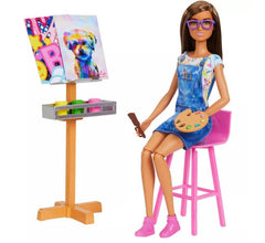 Barbie Wellness Relax & Create Art Studio HCM85 - Colorland Toys