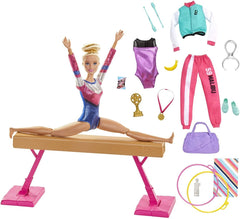 Barbie You Can Be Anything Gymnast Doll Playset GJM72 - Colorland Toys