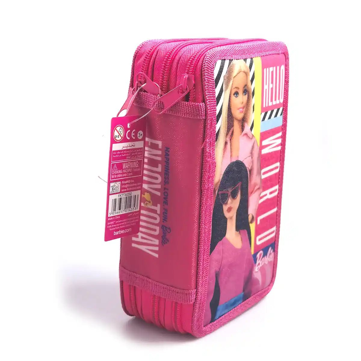 Barbie Zippers Pencil Case - Colorland Toys