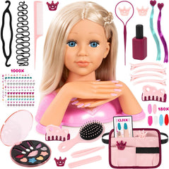 Bayer Charlene Super Model Magic Nails Styling Head 90090AA - Colorland Toys
