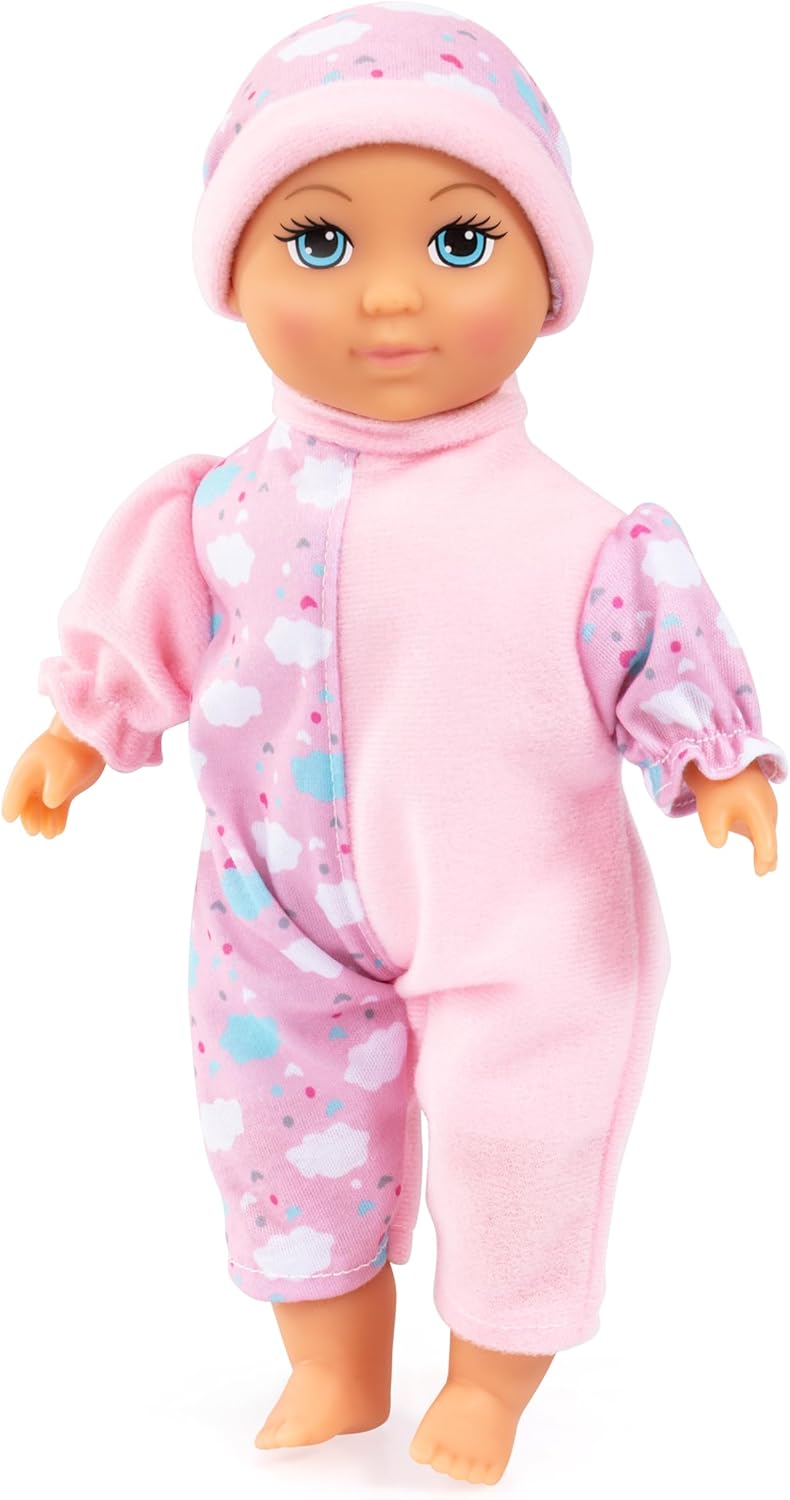 Bayer Design Doll Travel Playset with Trolley and Accessories – 28cm Doll (Model: 92805AC) - Colorland Toys